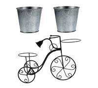 BESPORTBLE Jardinière à Vélo en Fer Noir, Style Vintage, pour Maison