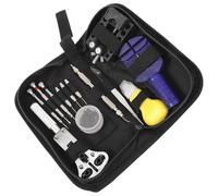 BESPORTBLE Kit D'outils de Réparation Montre 31 Pièces en Plastique et Acier Inoxydable pour Changement Bracelet et Entretien Cadran, pour Horlogers Amateurs