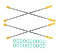 BESPORTBLE Lance de pulvérisation en acier inoxydable télescopique 7m compatible avec la plupart des pulvérisateurs pour jardin et verger