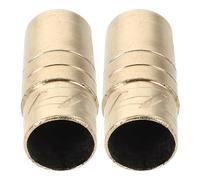 BESPORTBLE Lot de 2 Embouts de Parapluie Canne D'extérieur 10 Mm, Pièces Détachées Résistantes aux Intempéries pour Parasol à Long Manche, Accessoires de Remplacement pour Bouchon Doré