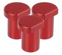 BESPORTBLE Lot de 3 Butées d'Établi en Aluminium 19 MM, Cheville pour trou de chien, Adaptées au Ponçage et au Rainurage en Atelier de Menuiserie