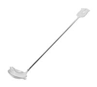 BESPORTBLE Louche à Sauce et Compatible Lave-vaisselle en Acier Inoxydable avec Bec Verseur, Manche Long Portable, Design Raffiné pour Accessoires la Cuisine
