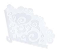 BESPORTBLE Moule à Insert Silicone Éventail Style Chinois, Pratique et Facile pour Créations DIY, Fournitures en Silicone pour L’été Vacances