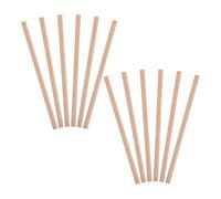 BESPORTBLE Moulure Décorative en Bois Massif Non Finie 12 Pièces Baguette de Finition 3d, 15,9 Pouces X 14mm Style Rustique pour Armoires et Cadres de Fenêtre