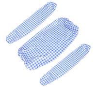 BESPORTBLE Nappe de Pique Ajustée Imperméable Housses de Bancs en Flanelle et Pvc, Protège la Pluie Soleil, pour Extérieur et Camping