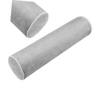 BESPORTBLE Oreiller Ergonomique Cervical Cylindrique en Mousse À Mémoire De Forme 17"X4" pour Voyage Et Soutien du Cou Coussin De Cale pour Fauteuil Et Lit