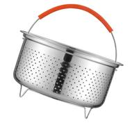 BESPORTBLE Panier Insert Trous Fins 2l en Acier Inoxydable Vapeur et Ventilation Optimale pour Cuiseur Vapeur pour Légumes