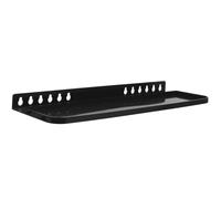 BESPORTBLE Plateau Chevalet Amovible en Plastique Noir, Léger et Facile à Installer, Support Pratique pour Chevalet Trépied pour Artistes et Peintres