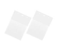 BESPORTBLE Pochette de présentation pour Magazines Porte-Papier présentoir à brochures présentoir Porte-Documents en Plastique Suspendu 2 pièces pour Rangement de Documents au Bureau