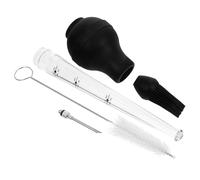 BESPORTBLE Poire à Jus la Cuisine en Acier Inoxydable Aiguille pour Injecteur de Viande, Outil D'injection de Marinade Pratique pour Viande et Poulet en Restaurant ou Pique-niques