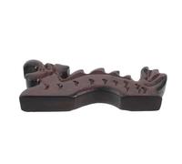 BESPORTBLE Porte-pinceaux Support Polyvalent en Bois Foncé de Calligraphie Chinoise Sculpté de Dragon pour Brosses de Peinture, pour Atelier et Décoration