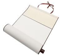 BESPORTBLE Rouleau de Papier à Calligraphie Chinoise Beige Absorption D'encre Moyenne Multifonction Livré Boîte de Rangement pour Peinture à L'encre et Aquarelle