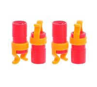 BESPORTBLE Set de Pinces à Vis Manchon adapté aux embouts 6-8mm en ABS Lot de 4 pour fixation de vis, Outil menuisier pratique pour travail du bois sécurisé