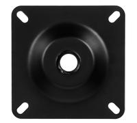 BESPORTBLE Socle Pivotant en Fer Noir pour Chaise de Barbier et Coiffeur, Accessoire Pratique Améliorant la Performance Confort du Fauteuil Professionnel