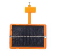 BESPORTBLE Solaire Vocal pour Oiseaux 40 W 120 Décibels, Orange | Pelouse et Jardins, Plastique, Alimentation 1200 Ma, Cible Moineaux et Volatiles