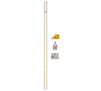 BESPORTBLE Sticker mural de mesure de la taille : toise pour enfants - Autocollant de mesure amovible pour la décoration de la chambre d'enfant