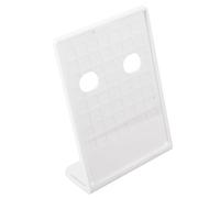 BESPORTBLE Support Affichage Plastique pour Menu et Étiquette de Prix Porte-carte Minimaliste de Bureau Polyvalent pour Restaurant et Salon de Thé