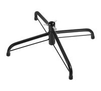 BESPORTBLE Support d'arbre en Fer Pliable pour Sapin de Noël Artificiel, Base Stable Adaptée pour Tube Acier 1,9cm, Décoration de Noël et Fêtes