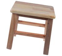 BESPORTBLE Tabouret carré en Bois Massif pour Jardin et Salon, Petit Banc pour Enfants, Facile à Nettoyer, Design Pratique et Portable