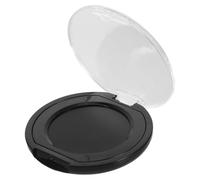BESPORTBLE Tampon Encreur Noir Compact pour Empreintes Digitales, Haute Efficacité, Résistant Usage Fréquent, pour Travaux Juridiques et Fournitures Notariales en Pvc