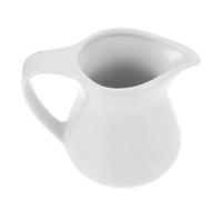 BESPORTBLE Tasse à Lait Facile à Nettoyer Poignée en Céramique Blanche pour Café et Lait Restaurants et Lieux de Restauration