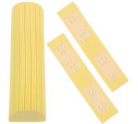 BESPORTBLE Têtes de Balai éponge 3 pièces 28 cm Jaune en éponge et Plastique, Recharge pour Balai essoreur, Nettoyage Rapide pour sols en Bois et marbre, Usage intérieur
