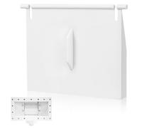 BESPORTBLE Volet de Porte de Skimmer en Plastique Blanc pour Piscine Hors Sol Compatible avec Hayward 8926, prévient Le Reflux d'eau, Installation Simple