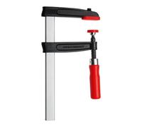 Presse à vis fonte et acier TGR - BESSEY - poignée bois - serrage 250 mm - saillie 80 mm - Rail 25x6 mm - TGR25B8