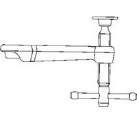 Bessey étrier coulissant cpl. avec poignée à garrot pour serre-joint à vis tout acier classiX GS80K-GS100K - 3101804
