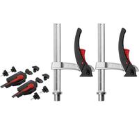 Bessey Serre-joints TW-KLI & WNS MFT-A – 2 x élément TW-KLI, 2 x WNS MFT-A à serrage bas