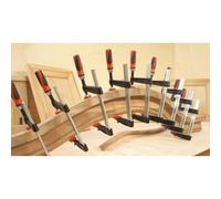 Bessey Presse à vis en fonte malléable TG12-2K Envergure 120 mm Empattement 60 mm Poignée bi-matière
