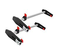 BESSEY TMS-SET Lot de 2 entretoises de montage pour mandrin de porte Fixe et soutient la doublure de porte, avec vis de blocage pour un travail plus précis, poids 1,36 kg