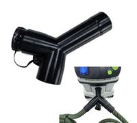 Besshepplo Adaptateur antistatique en Y pour Festool 452898 manchon de tuyau avec obturation pour CT26 CT36 CT48 et extracteurs de poussière Kit d'accessoires pour aspirateur