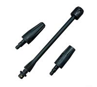 Besshepplo Baguette de pulvérisation haute pression pour Karcher K2 K3 K4 K5 K6 avec buse turbo de 45 cm - Pièce de rechange pour nettoyeurs haute pression Bosch pour nettoyer les terrasses, les