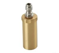 Besshepplo Buse rotative pour nettoyeur haute pression 3600 PSI en cuivre Turbo Embout de pulvérisation pour lavage de voiture, terrasse, jardin, outil de jardin, jet à 360 degrés (ouverture de 2 mm)