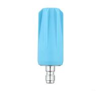 Besshepplo Buse turbo rotative à 360 degrés pour nettoyeurs haute pression Construction en laiton haute efficacité Raccord à connexion rapide Élimine la saleté de rouille des surfaces métalliques en