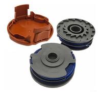 Besshepplo Capuchon de bobine et cassette à 2 lignes pièces de rechange pour Flymo Trim Power Trim 500 700 9648587-25 9648593-25 9648595-25 9648645-25 Accessoires pour débroussailleuse de jardin