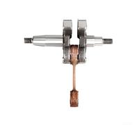Besshepplo Ensemble de bielle de vilebrequin en alliage pour tronçonneuse FS350 FS400 FS R450 FS480 Kit de réparation de moteur Fonctionnement fluide Accessoire de scie à bûche robuste (vilebrequin 40