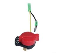 Besshepplo Interrupteur marche/arrêt de rechange pour moteur à essence compatible avec les pièces de tondeuse à gazon Honda 85 mm Longueur du fil 4 mm Connecteur Mater
