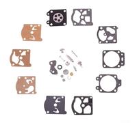 Besshepplo Kit de réparation de carburateur compatible avec FC44 FS36 FS40 FS44 FS450 Pièces de débroussailleuse Membrane Joint Diaphragme Kit de remplacement pour jardin