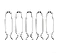 Besshepplo Lot de 5 ou 10 colliers de serrage à ressort en acier inoxydable 304 pour nettoyeur haute pression Karcher K3 K4 K5 K6 - Pièces de rechange sécurisées anti-fuite - Facile à installer N (5