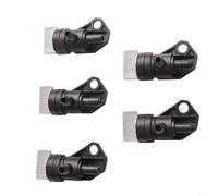 Besshepplo Lot de 5 robinets d'arrêt de carburant pour tondeuse à gazon Honda GC135 GCV135 GCV190 GXV50 GXV57 Remplace les pièces de tondeuse à gazon 16950-ZM0-003 en plastique 6 mm Entrée 5 mm Sortie