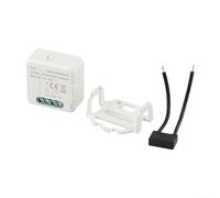 Besshepplo Module de relais intelligent pour Tuya et application, pas de fil neutre nécessaire, contrôle vocal compatible avec 1 Gang 2 Gang 3 Gang 4 Gang Options Blanc AB (D)