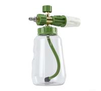 Besshepplo Pot en mousse à connexion rapide de 10,2 cm pour nettoyeur haute pression, lavage de voiture, ventilateur de 60 degrés, buse de pulvérisation haute pression, récipient en plastique PA épais