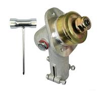 Besshepplo Tête de débroussailleuse compatible avec Echo 225 P021008182 3020 - Adaptateur d'herbe métallique pour débroussailleuse de jardin en plastique noir (A)