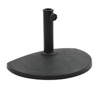 BEST!5304Chic - Socle de parasol - Dalles de parasol Base de Parasol Pied de Parasol Pour parasol déporté Socle demi-rond de paraso