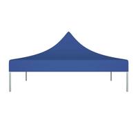 BEST!7506Elégant Toit de tente de réception Moderne - Toile de Rechange Toile Supérieure pour Tonelle Chapiteau de Jardin 2x2 m Bleu