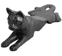 Best for Boots Fallen Fruits Cale de Porte pour Chat LH130, Noir, 6,9 x 16,8 x 7,9 cm