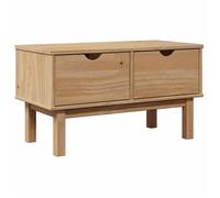BEST-HOME Banc de couloir,banc d'entrée, banc à chaussures, OTTA 80x40x45 cm bois de pin massif,1parcel4981