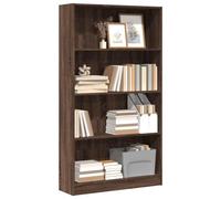 BEST-HOME Bibliothèque moderne - armoire à livres - chêne marron 80x24x143cm - Bois d'ingénierie kvci36059